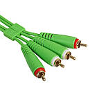 Інсертний кабель UDG SET RCA - RCA GREEN 1,5m (U97001GR), фото 4