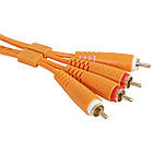Інсертний кабель UDG SET RCA - RCA ORANGE 1,5m (U97001OR), фото 5
