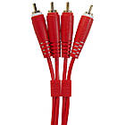 Інсертний кабель UDG SET RCA - RCA RED 1,5m (U97001RD), фото 4