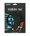 Інсертний кабель KLOTZ AY5 Y-CABLE STEREO MINI JACK - 2xJACK MONO BLACK 6 M, фото 5