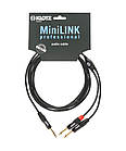 Інсертний кабель KLOTZ KY1-150 MINILINK PRO INSERT CABLE BLACK 1.5 M, фото 4