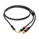 Інсертний кабель KLOTZ KY7-090 MINILINK PRO Y-CABLE BLACK 0.9 M, фото 3