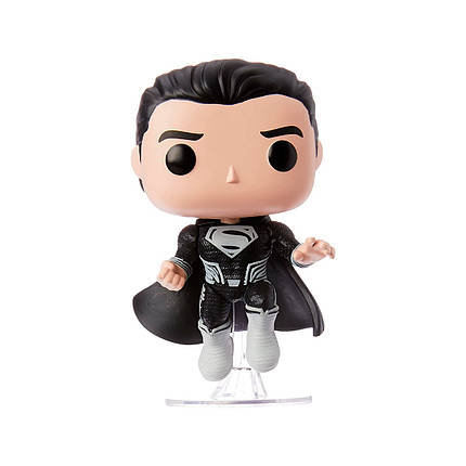 Ігрова фігурка FUNKO POP! серії "Ліга Справедливості" – СУПЕРМЕН (чорний костюм), фото 1