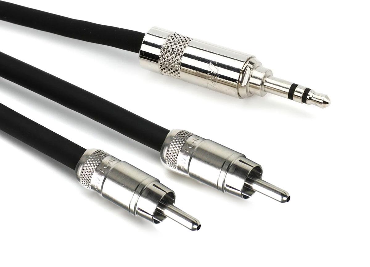 Інсертний кабель RAPCO HORIZON YN1-C-10 Y-CABLE 3.5MM TRS-RCA MALE (3M)