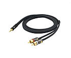Інсертний кабель D`ADDARIO PW-MP-05 CUSTOM SERIES DUAL RCA TO 3.5 STEREO MINI JACK CABLE (1.5M), фото 3
