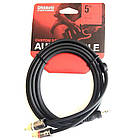 Інсертний кабель D`ADDARIO PW-MP-05 CUSTOM SERIES DUAL RCA TO 3.5 STEREO MINI JACK CABLE (1.5M), фото 4