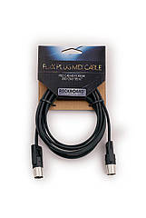 MIDI-кабель ROCKBOARD RBO CAB MD FX 200 BK ROCKBOARD FLAX PLUG MIDI CABLE, 200 CM