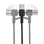 MIDI-кабель ROCKBOARD RBO CAB MD FX 200 BK ROCKBOARD FLAX PLUG MIDI CABLE, 200 CM, фото 7