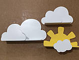 Полиці хмарки №1 (комплект 3 шт), фото 2