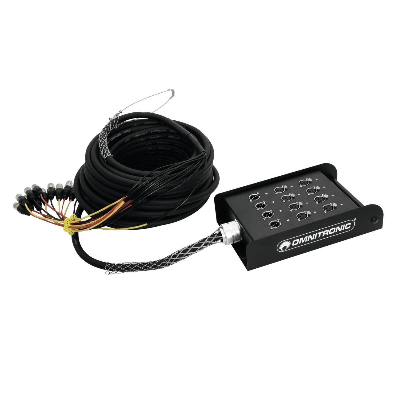 Мультикор Omnitronic Multicore Stagebox 8/4 30m