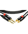 Інсертний кабель KLOTZ KT-CJ090 MINILINK PRO TWIN CABLE BLACK 0.9 M, фото 3