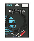 Інсертний кабель KLOTZ AY7 Y-CABLE STEREO MINI JACK - RCA BLACK 3 M, фото 5