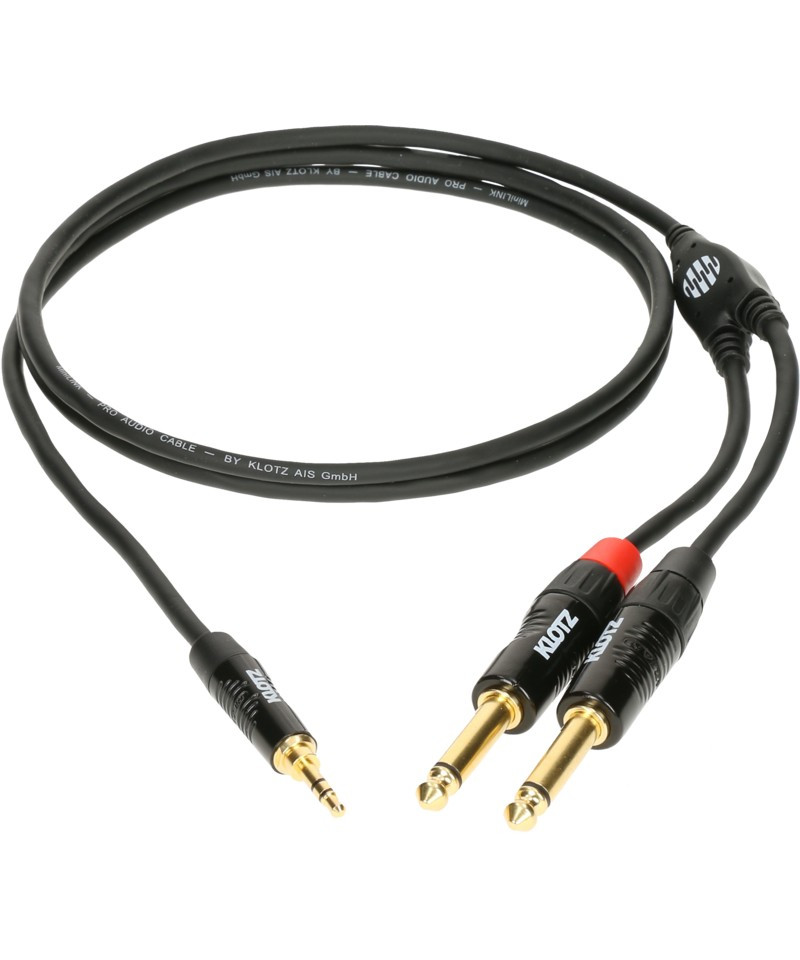 Інсертний кабель KLOTZ KY5-600 MINILINK PRO Y-CABLE BLACK 6 M