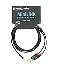 Інсертний кабель KLOTZ KY5-600 MINILINK PRO Y-CABLE BLACK 6 M, фото 4