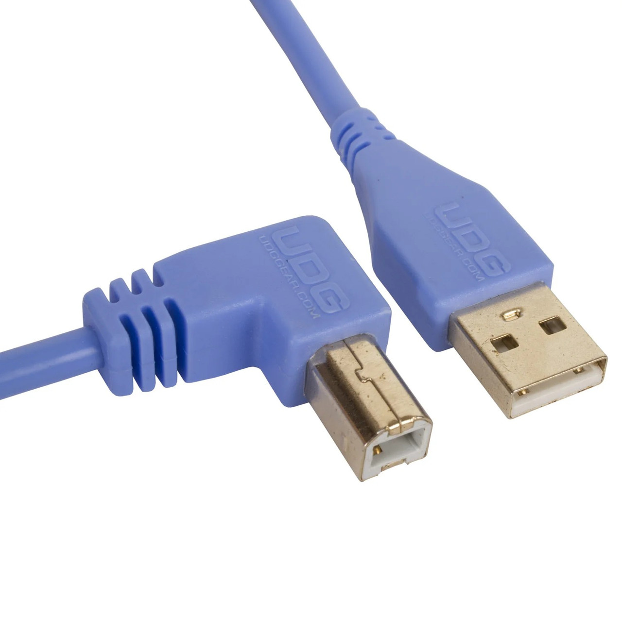 USB-кабель UDG ULTIMATE AUDIO CABLE USB 2.0 A-B BLUE ANGLED (1 m)