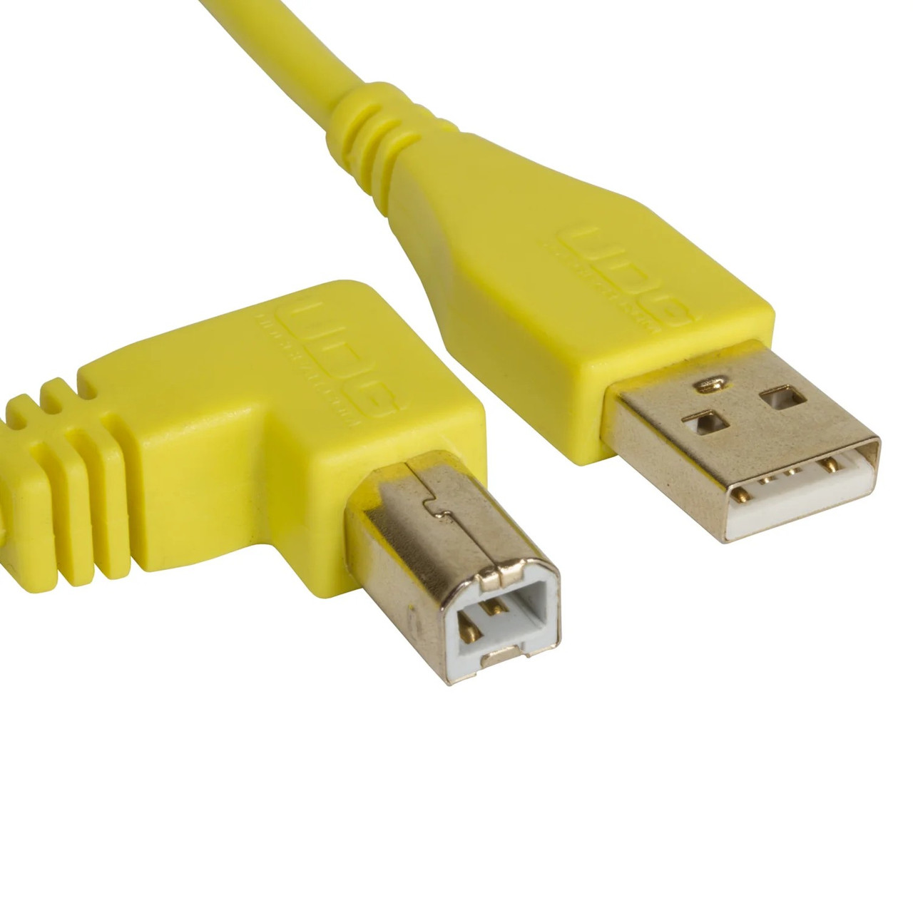 USB-кабель UDG ULTIMATE AUDIO CABLE USB 2.0 A-B YELLOW ANGLED (1 m)