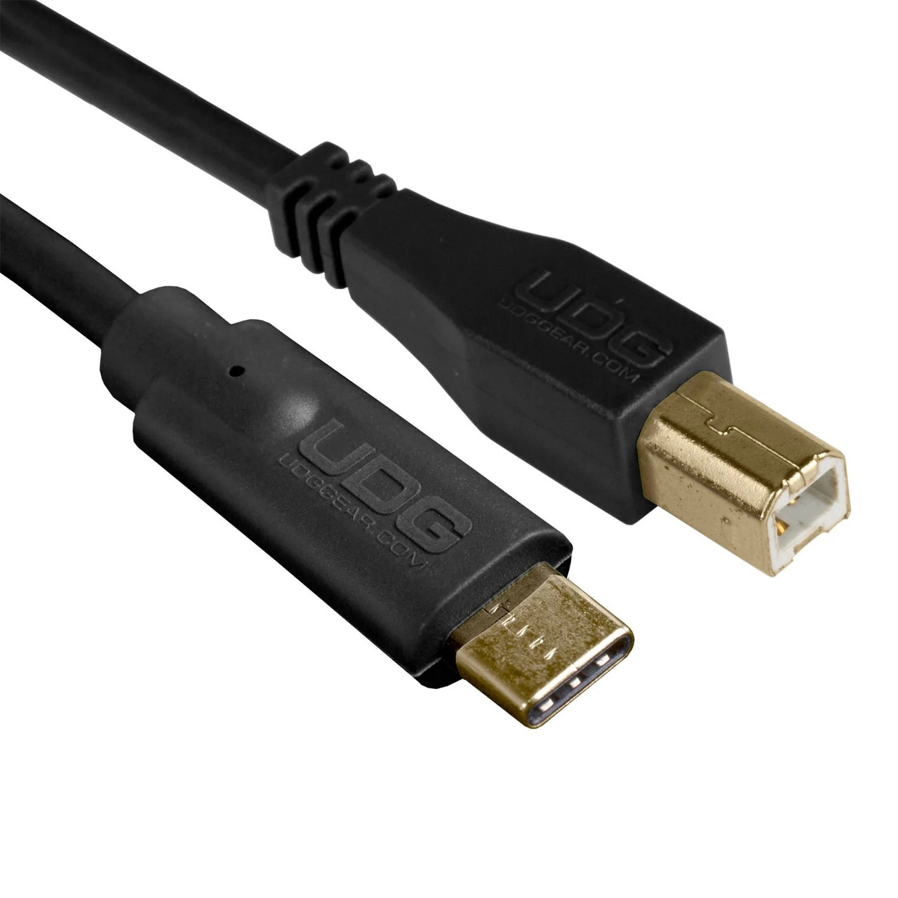 USB-кабель UDG ULTIMATE AUDIO CABLE USB 2.0 C-B BLACK STRAIGHT (1,5 m)