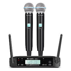Радіосистема з двома ручними мікрофонами HL AUDIO GLXD4