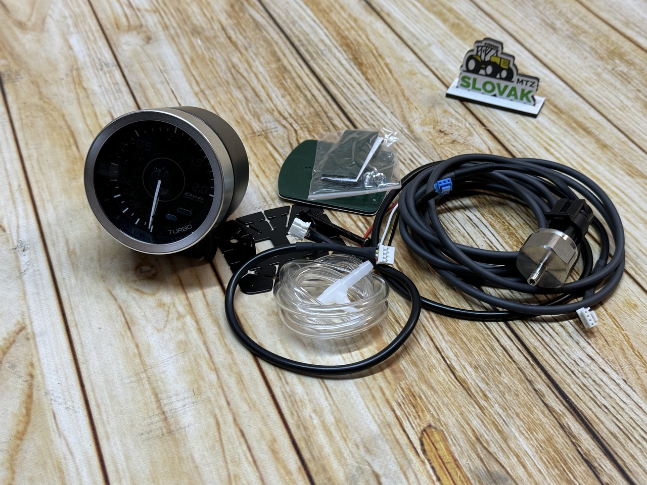 確認用7 Прилад вказівник тиску турбіни стрілочний Defi 14801 LED діодний 7