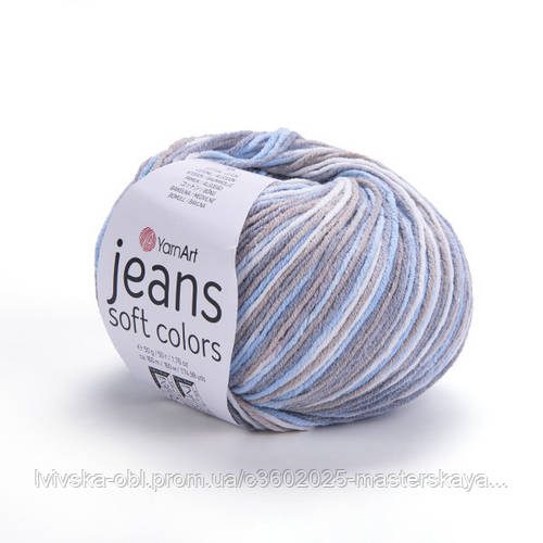 Yarn Art jeans Soft colors, Ярн Арт Джинс софт колорс 6210 (ID ...