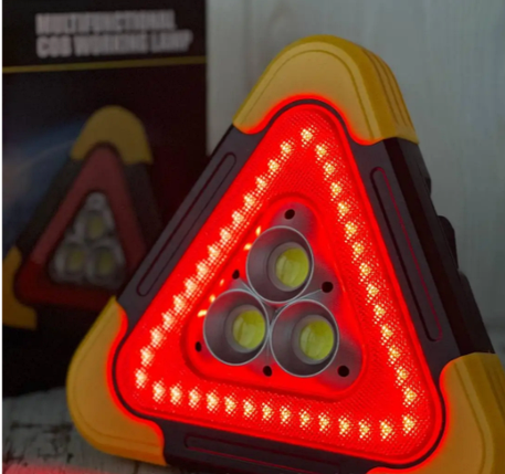 Аварійний Led знак Gold Orion OR-7709 на 5 режимів із ліхтарем та функцією Power Bank, фото 3