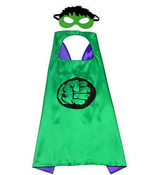 Костюм супергероя Халка для хлопчика (накидка + маска)
