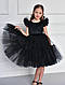 Чорна сукня для дівчинки "Джесіка", фото 2
