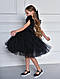 Чорна сукня для дівчинки "Джесіка", фото 5