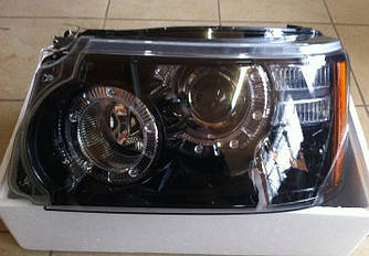 Передні фари тюнінг оптика рестайлінг Range Rover Sport L320
