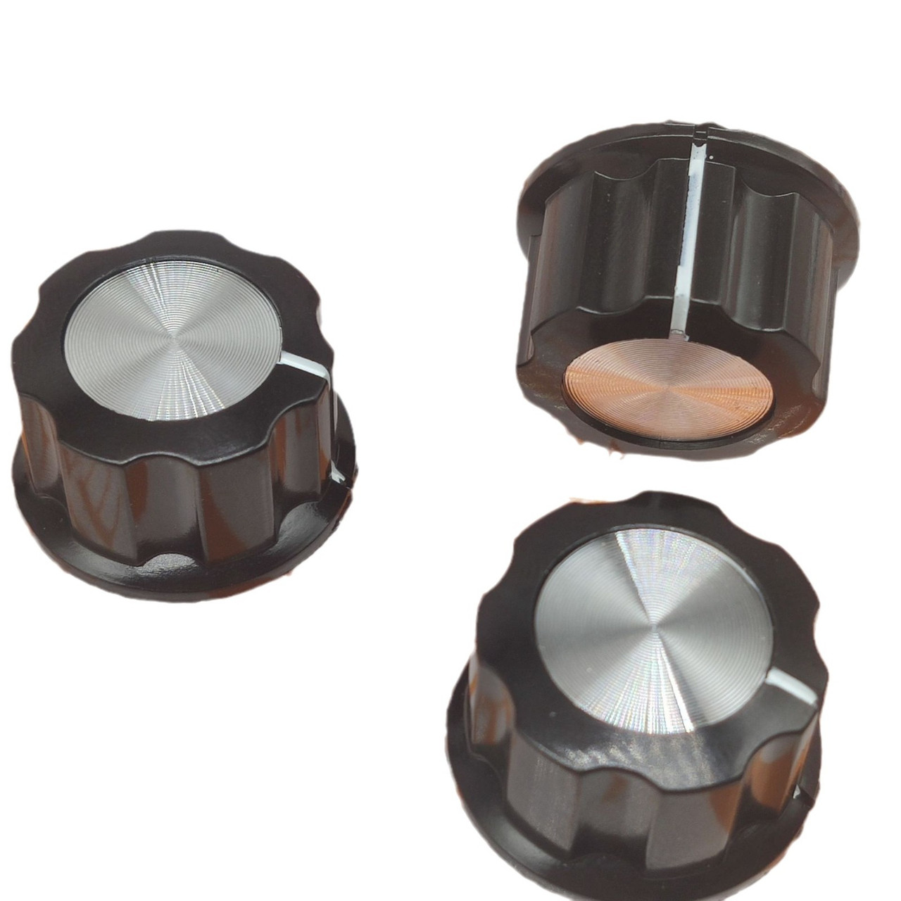 Ручка для потенціометра MF-A03, 28х15мм, внутрішній діаметр - 6мм