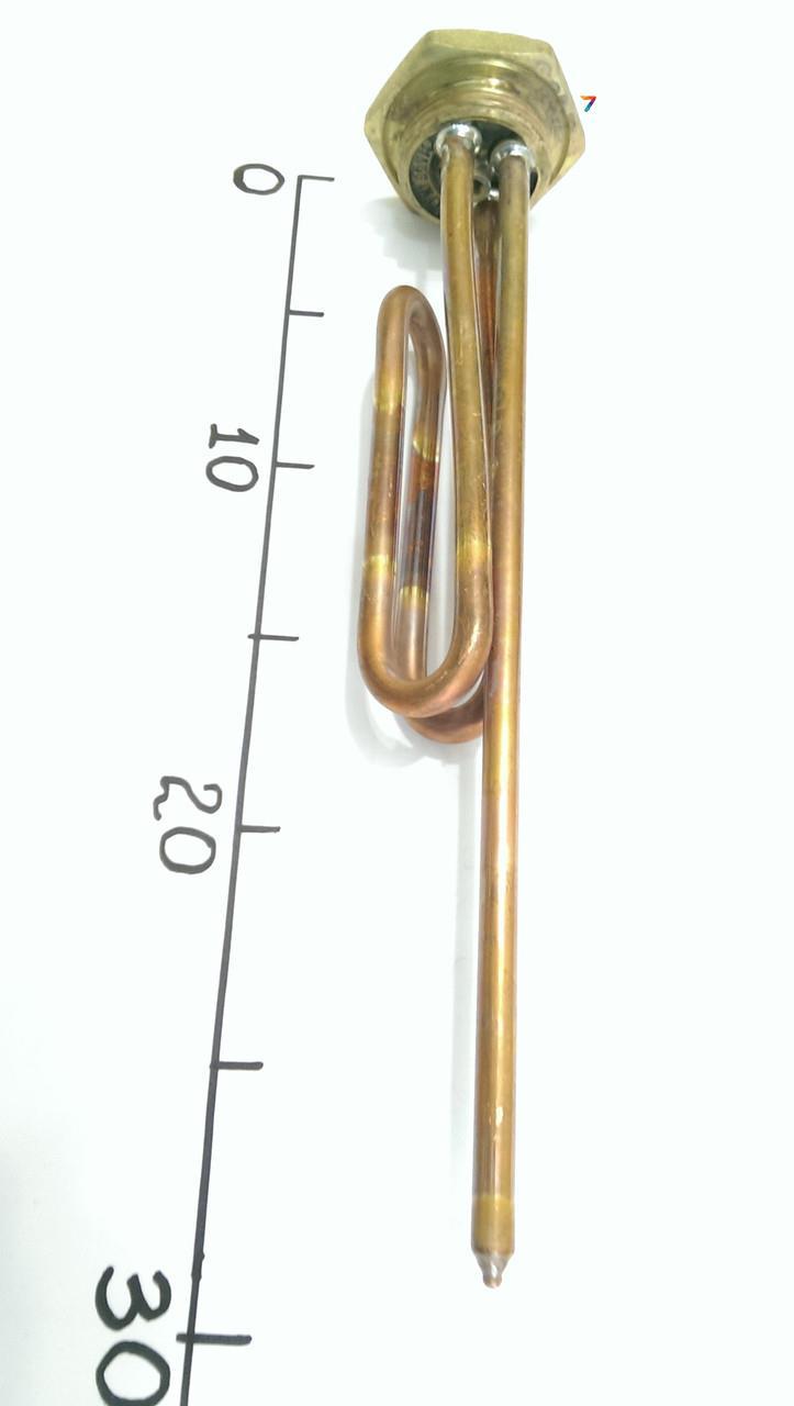 ТЕН нарізний 1500W для бойлера Ariston (Аристон), Termal (Термал), з місцем під анод м6 TW Італія, фото 1