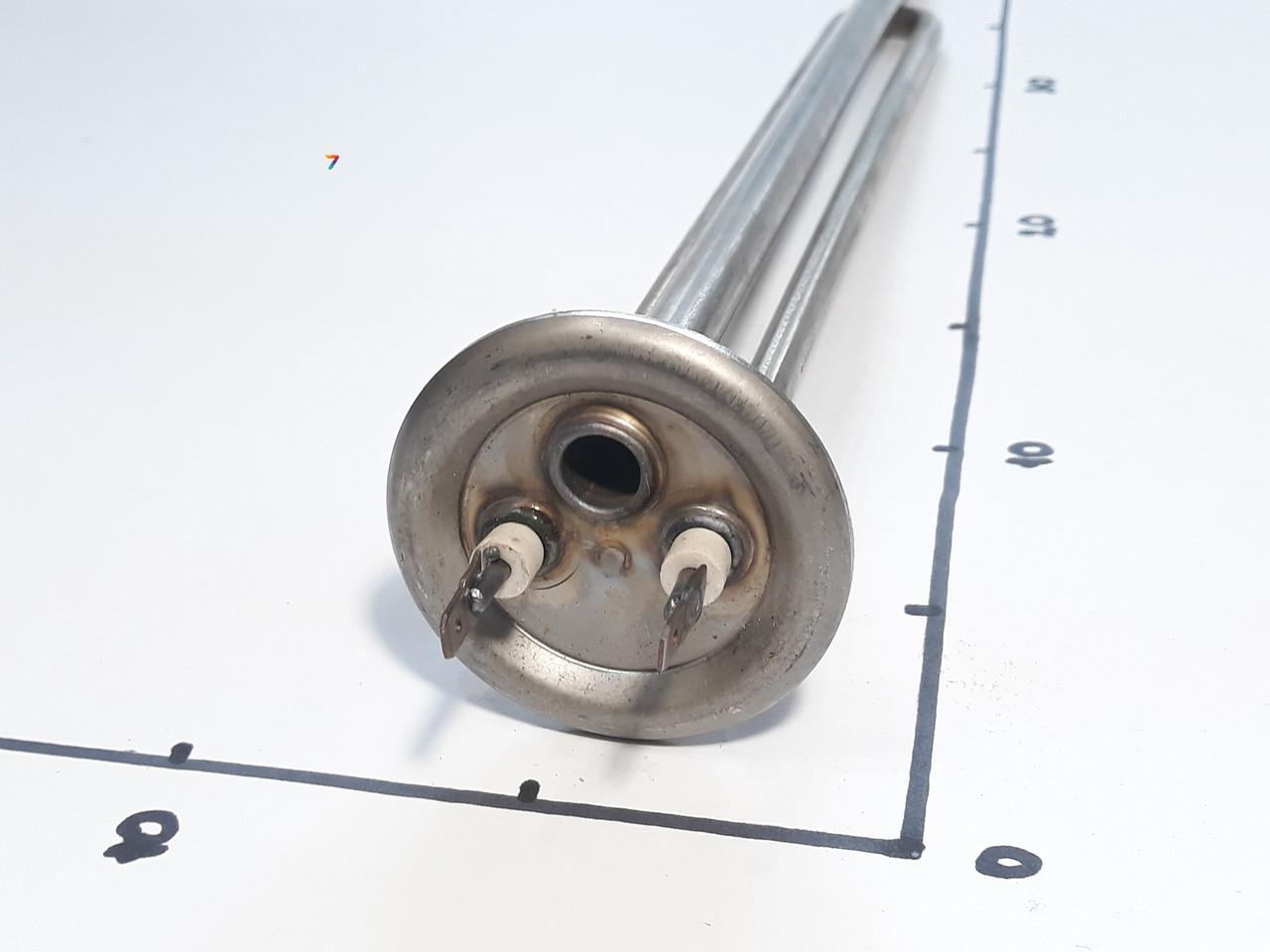 ТЕН для бойлера 1500 W на фланці Ø 62 з місцем під анод м6 (Україна), фото 1