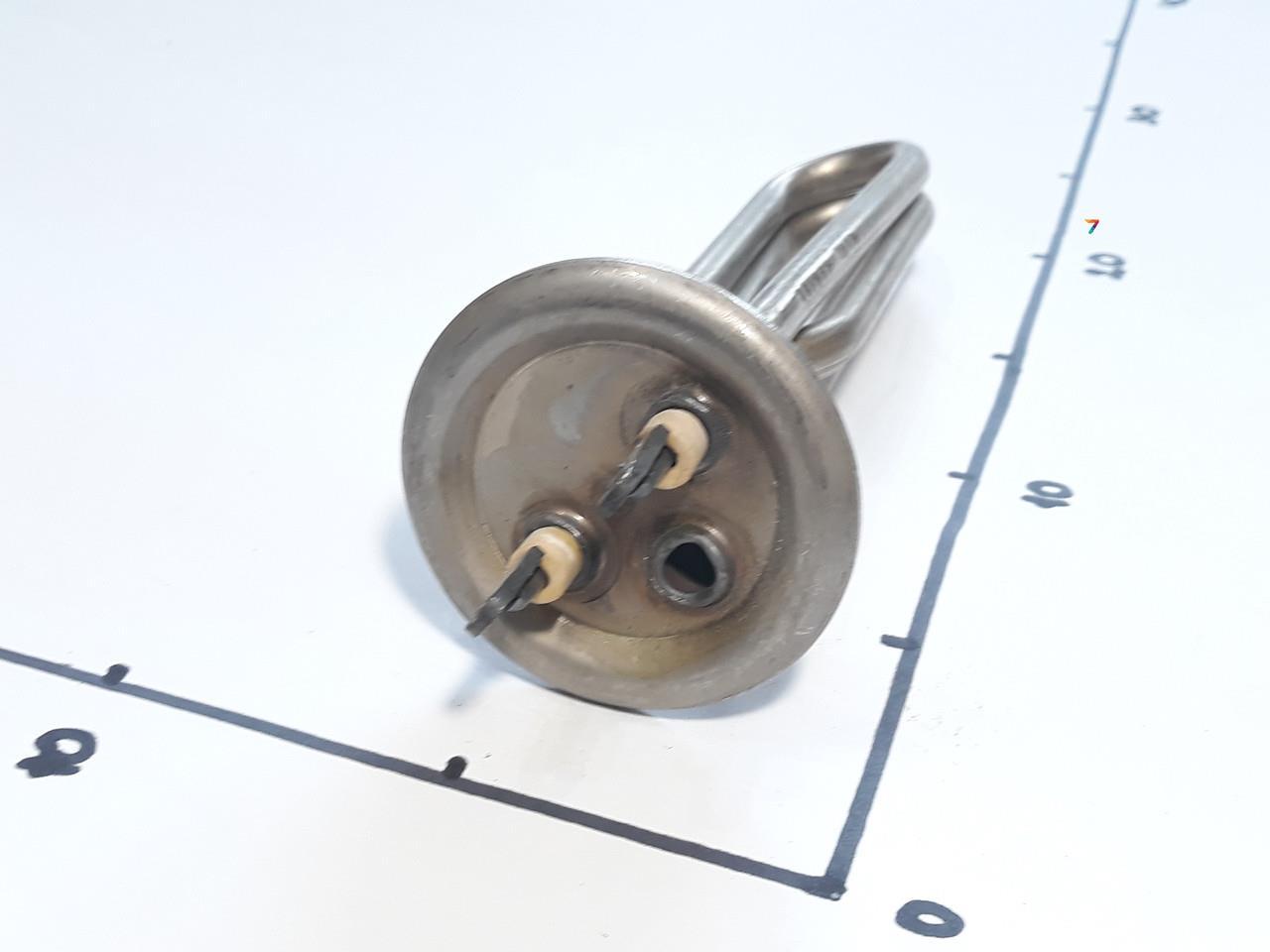 ТЕН для бойлера 2000 W на фланці Ø 62 з місцем під анод м6 (Україна), фото 1