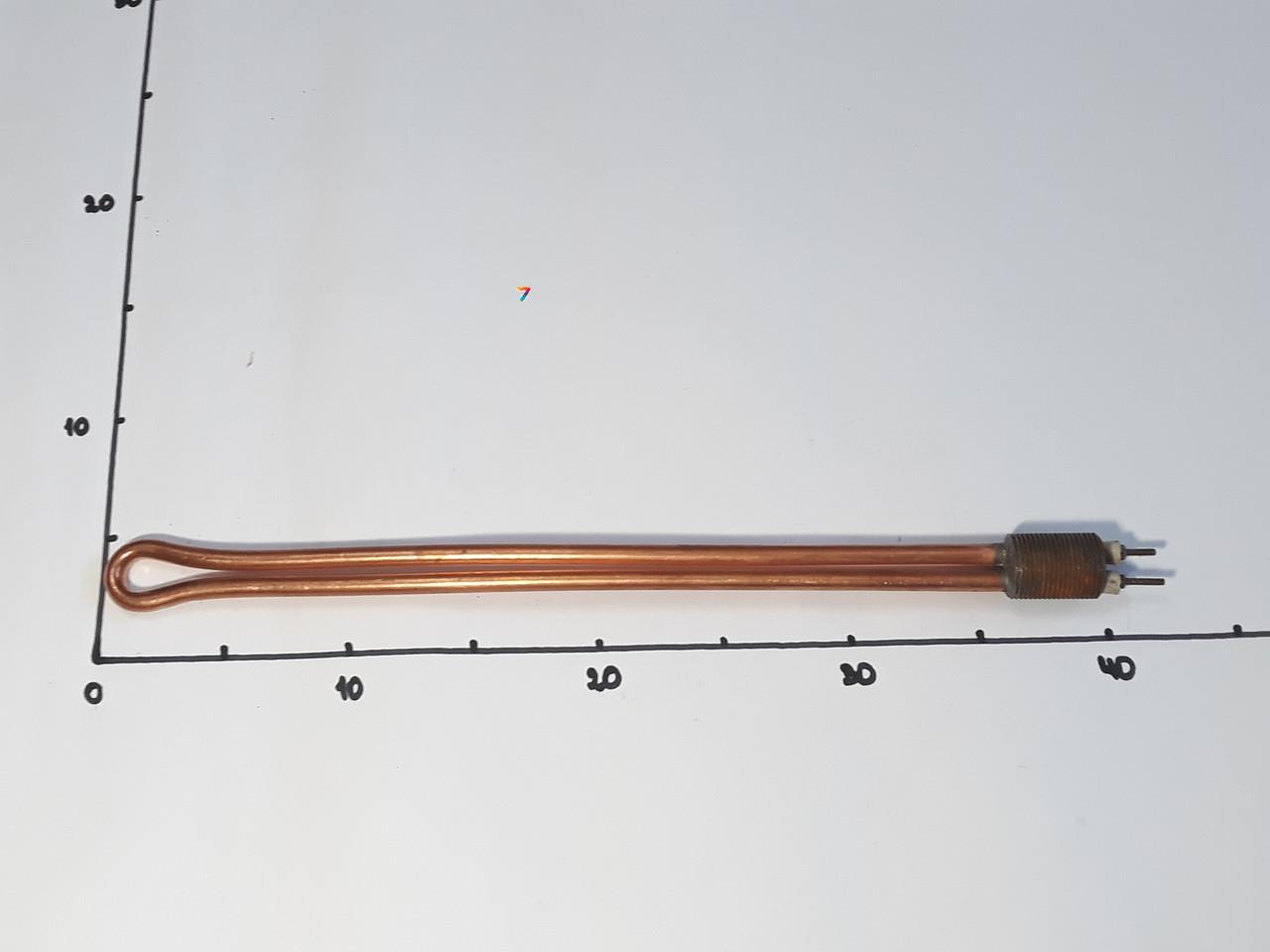 ТЕН для радіатора 3000W з різзю 3/4" (Україна), фото 1