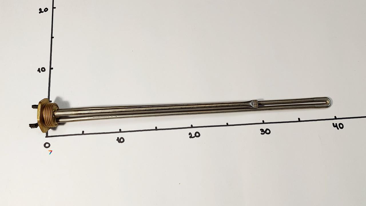 ТЕН для радіатора 1000W з лівою різзю 1" Kawai, фото 1