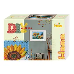 Термомозаїка HAMA Великий набір Мистецтво Соняшники Midi 5+ (HM-3608)