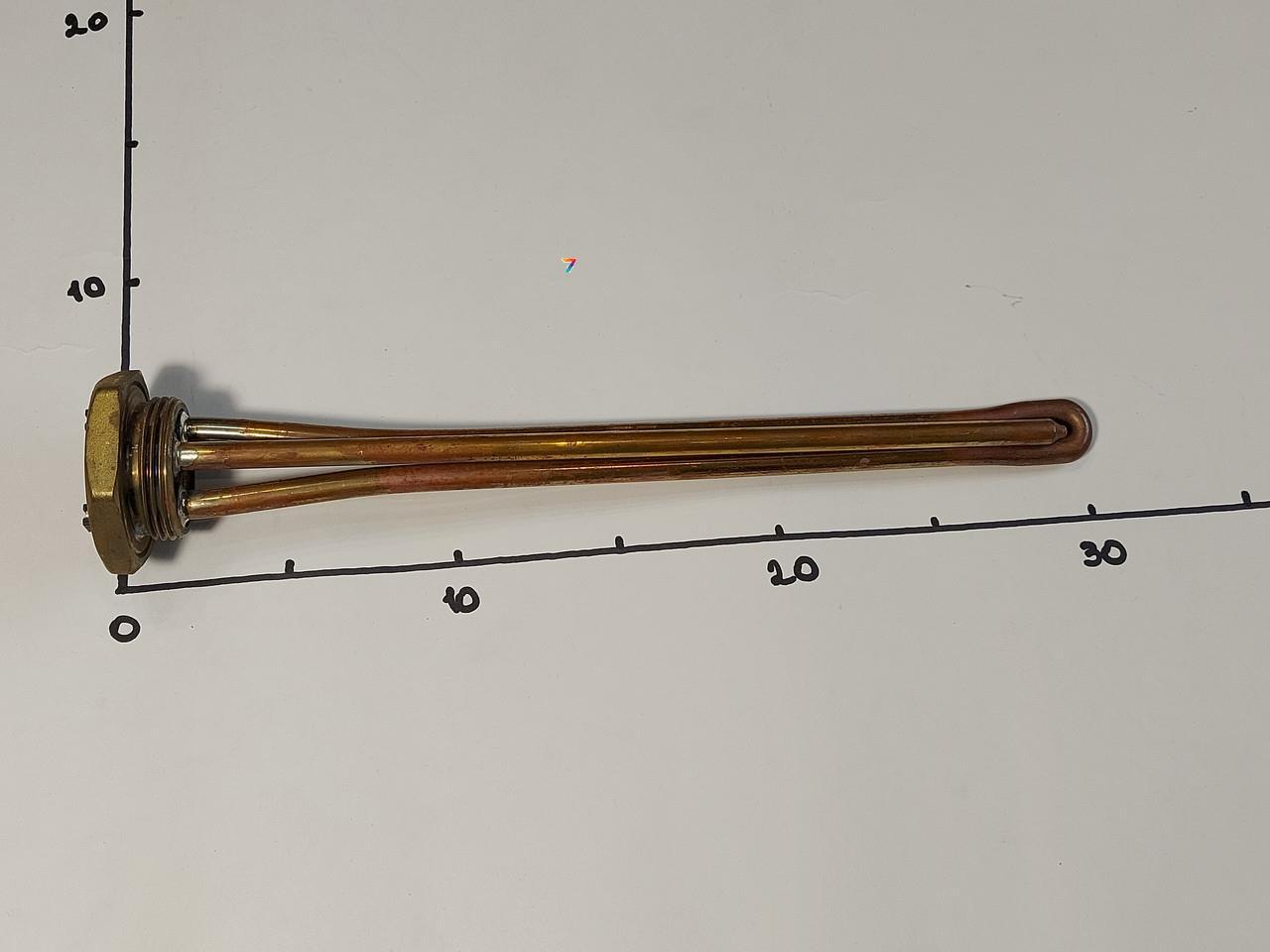 ТЕН для батареї 800W з різзю 11⁄4" Thermowatt (Італія), фото 1