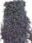 Чорні мережива вишиті склярусом,ціна за 1 елемент 11 см., фото 4
