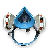 Захисна напівмаска респіратор 3М 7502 + фільтра 6001 Оригінал, фото 3