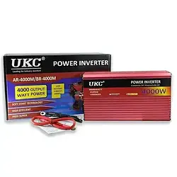 Перетворювач 12v-220v напруги 4000W UKC AC/DC AR інвертор AR-4000M