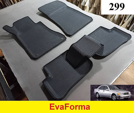 3D килимки EvaForma на Mercedes C-Class W202 '93-01, 3D килимки EVA, фото 1