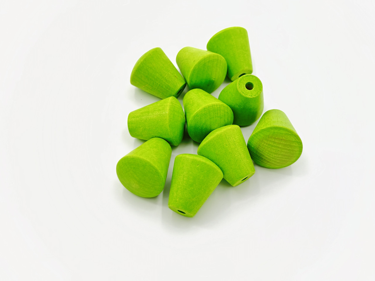 Ручка  "Циліндр" зелена  3.5 см