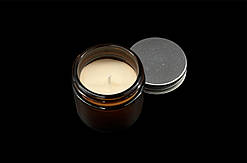 Аромасвічка з ґнітом. Гарбузово-ванільні зефірки. 50х55мм