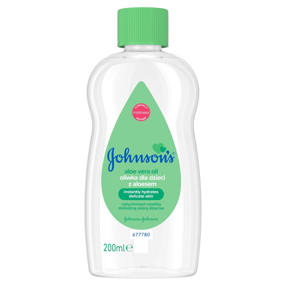 Дитяча олія Johnson's baby алое , 200 мл (Джонсонс беби )
