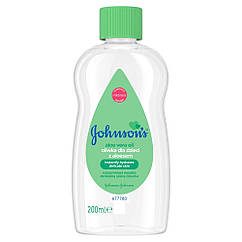 Дитяча олія Johnson's baby алое , 200 мл (Джонсонс беби )