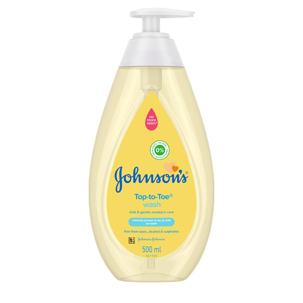 Піна-шампунь від маківки до п'ят Johnson’s baby 500 мл  (Джонсонс беби ), фото 1