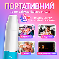 Бездротовий підігрівач для пляшечок з дозатором і акумулятором Baby-1, фото 6
