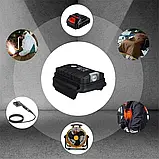 Адаптер переходник фонарик USB-повербанк для акумуляторної батареї Макита 18-21В, фото 9