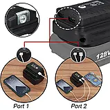Адаптер переходник фонарик USB-повербанк для акумуляторної батареї Макита 18-21В, фото 10
