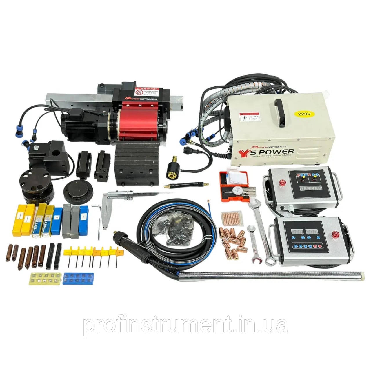 Розточно-наплавляючий станок S-Power T-80 для зовнішньої розточки (80-230мм) з серводвигуном 1800w, фото 1